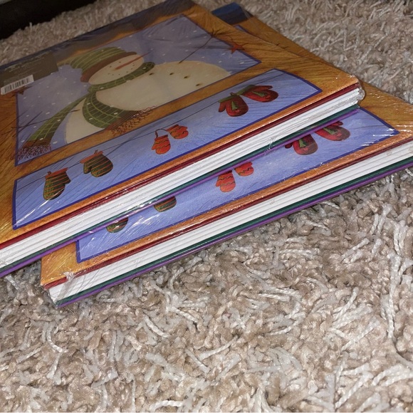 ⭐️FWP Shirt-Sized Gift Boxes in Holiday Motifs - 2 NEW packs of 4 boxes - Picture 3 of 6